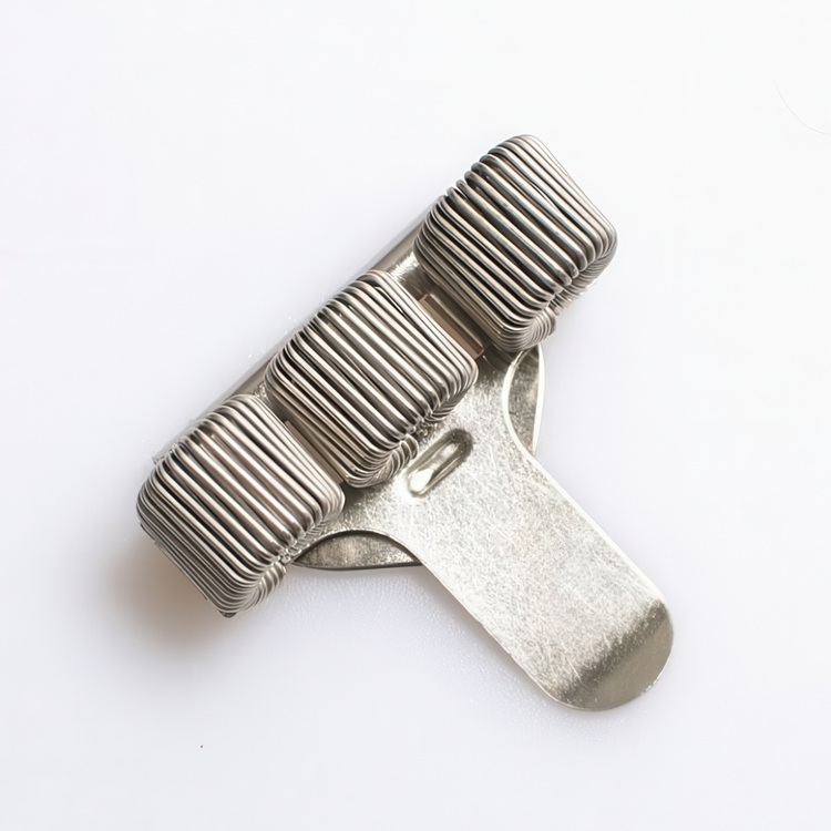 Penneholder i metal til 3 penne, TRIPLE PEN CLIP, Sølv