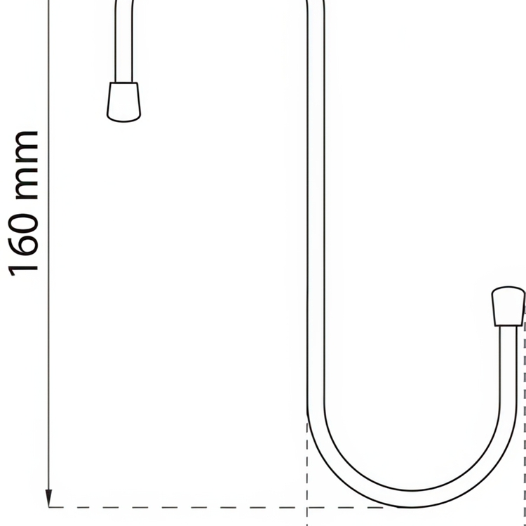 S-krog, 16 cm, Habo