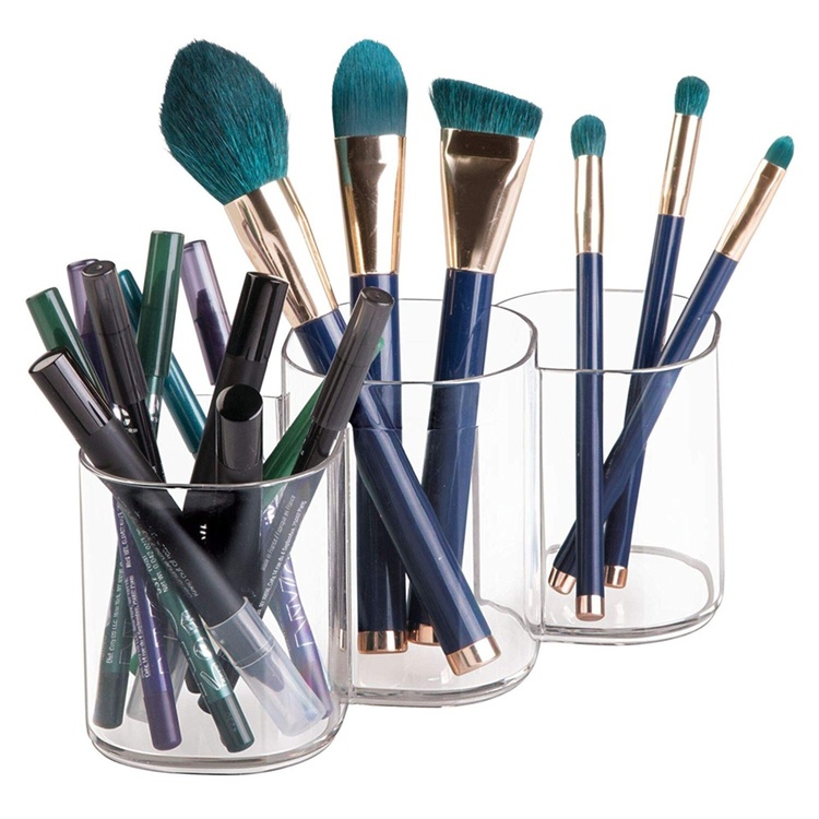 Makeupbørsteholder 3 dele