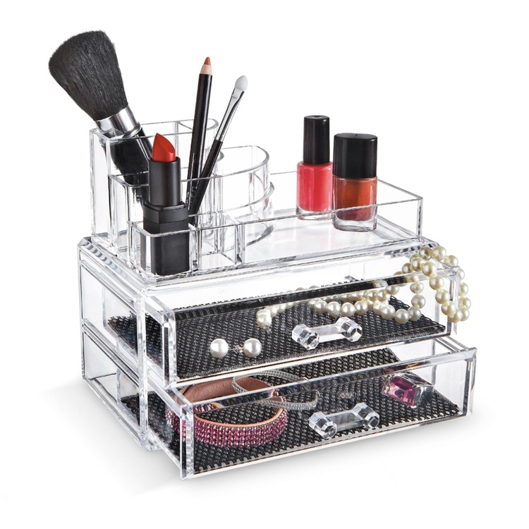 Minikommode med makeupholder