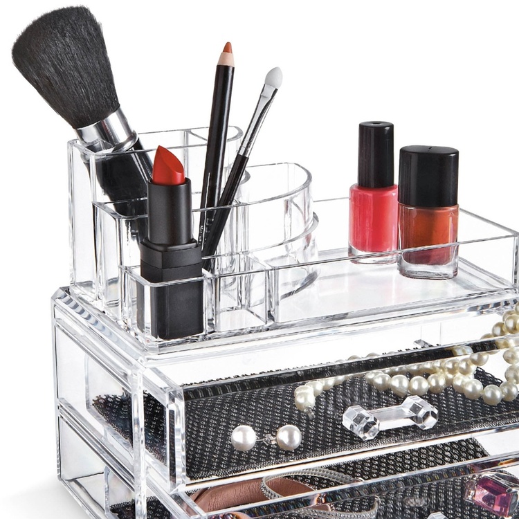 Minikommode med makeupholder
