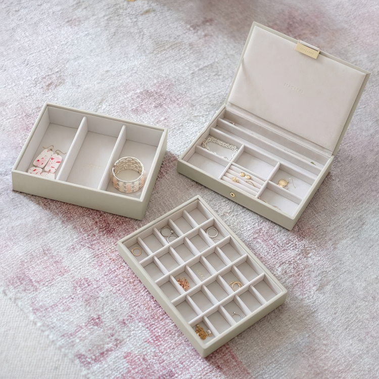 Smykkeskrin i 3 etager, Classic, Stackers