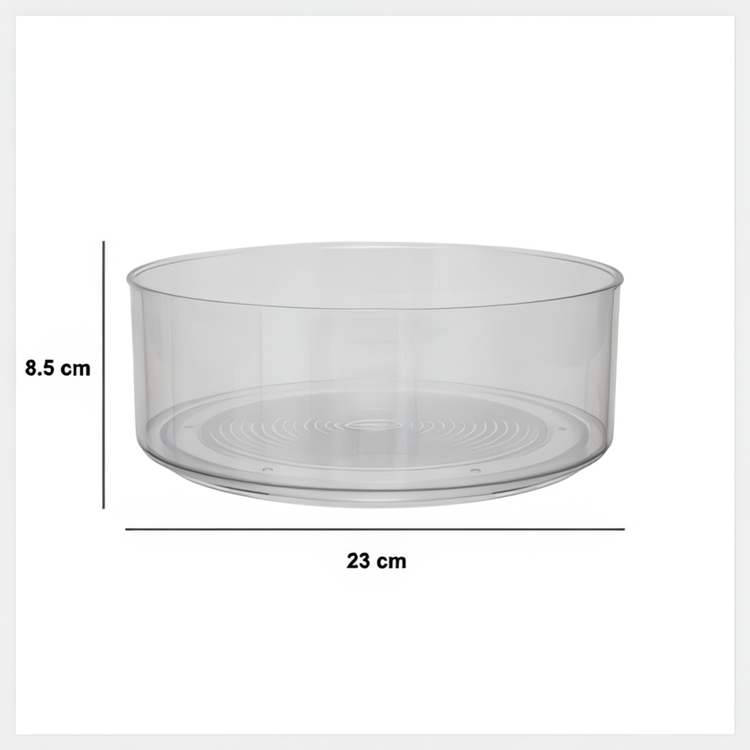 Drejebakke med høj kant, 23 cm