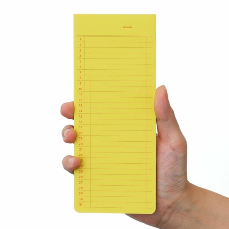Sticky notes til månedsplanlægning, Penco