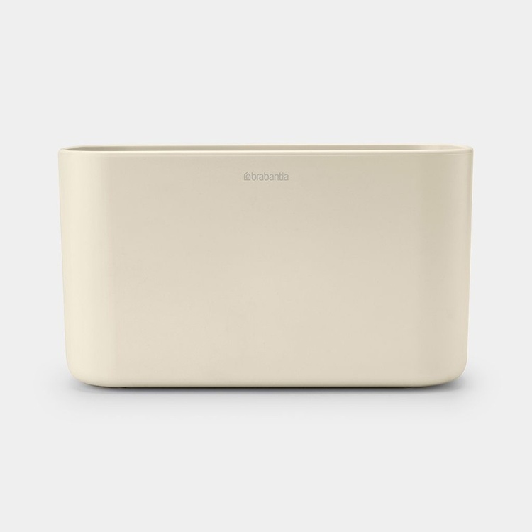 Stort tandbørstekrus med opbevaring, Brabantia, Beige