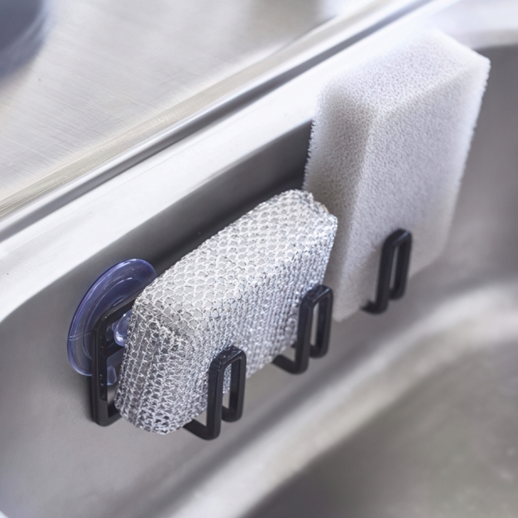 Svampeholder, Sugekopper, TOWER SPONGE HOLDER, 16 x 4 x H 5,5 cm, Yamazaki