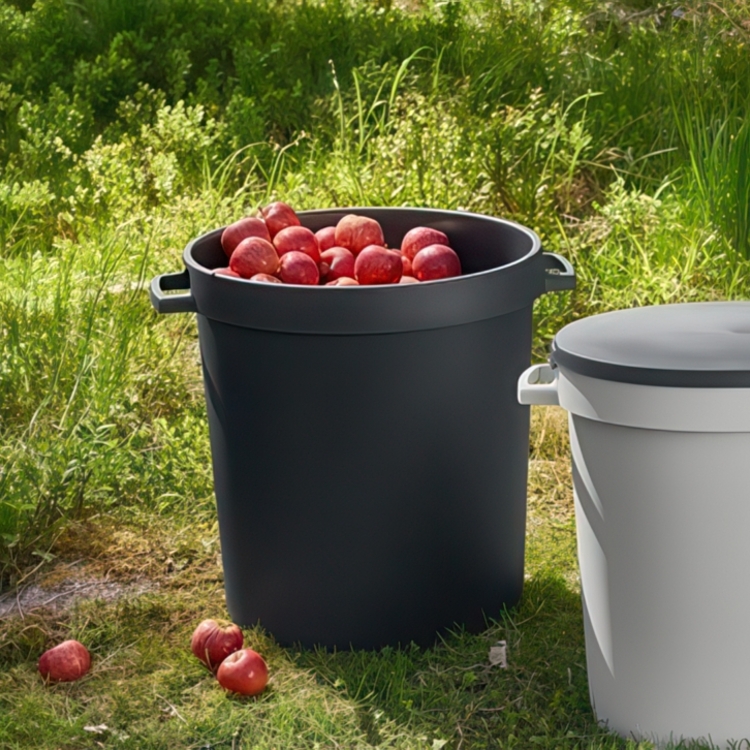 Tønde med håndtag 45L