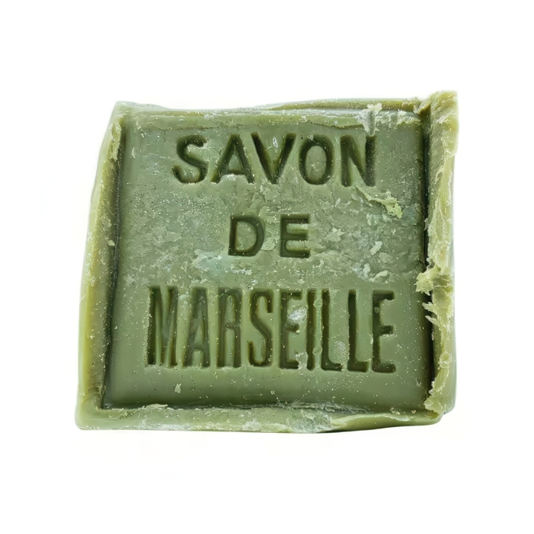Sæbeblok med olivenolie, økologisk, 300 g, MARSEILLE SOAP EXTRA PURE LARGE, olivengrøn