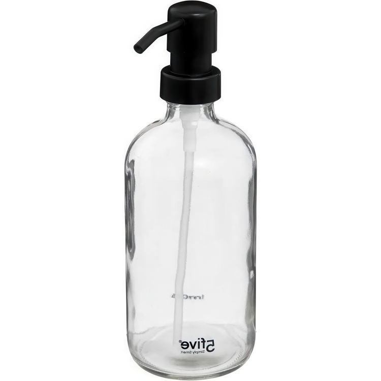 Sæbedispenser i glas