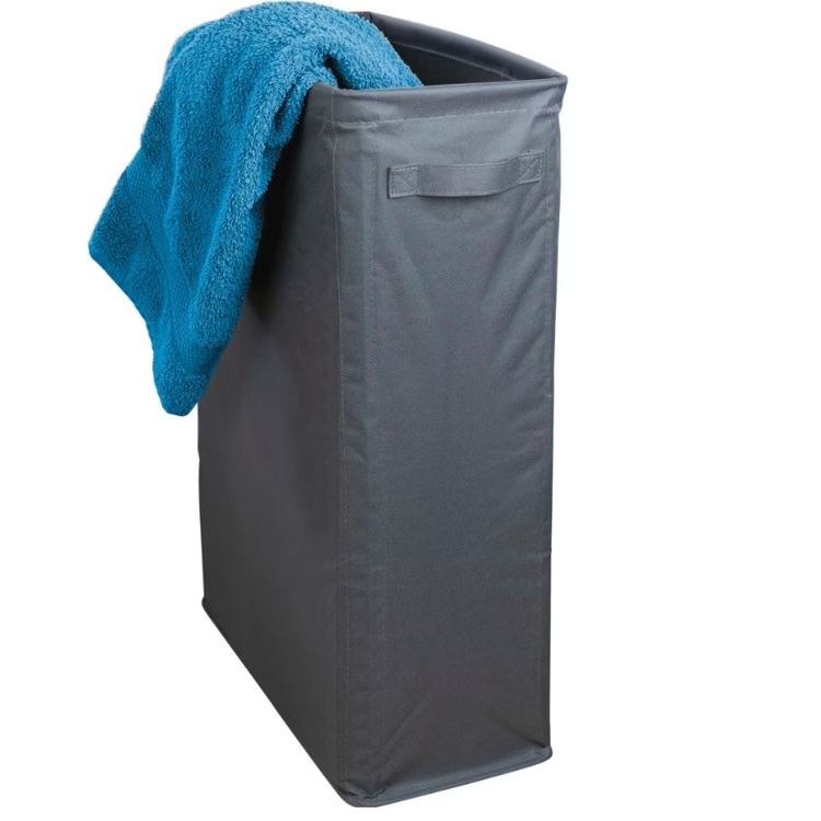 Smal vasketøjskurv 46L