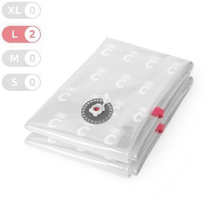 Vakuumpose 2-pak, 100x80 cm, Compactor
