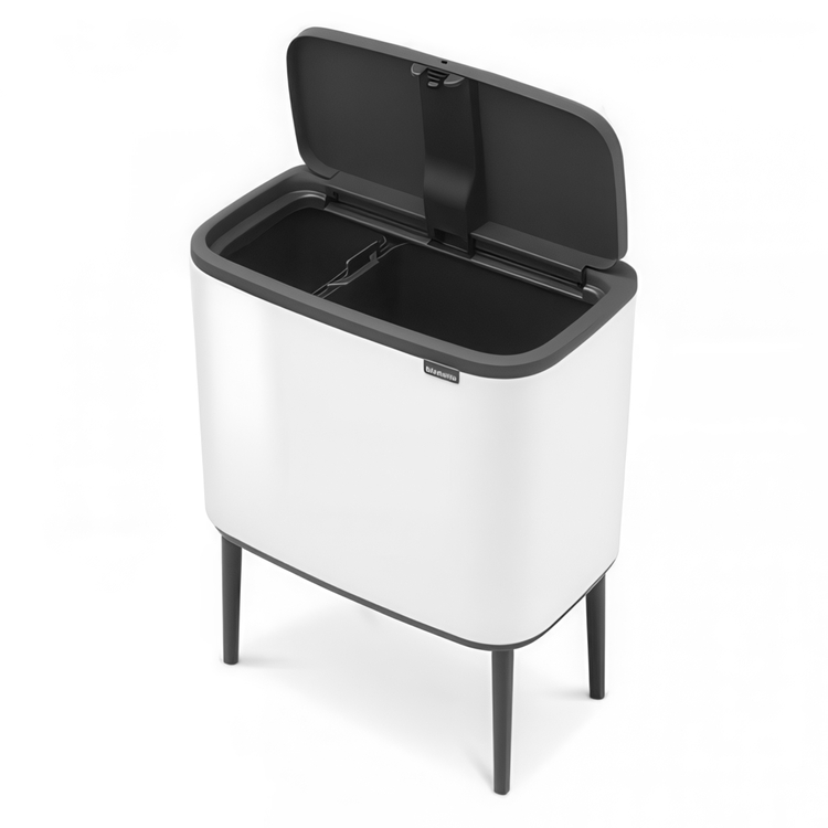 Genbrugsstation på ben med 2 rum, Brabantia