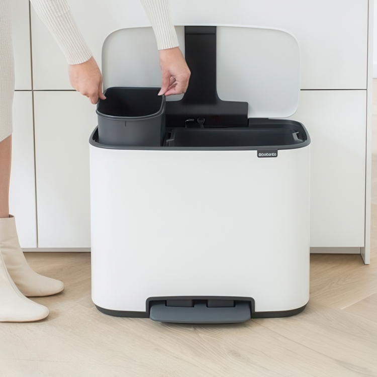 Affaldssorteringsstation med 2 rum, Brabantia