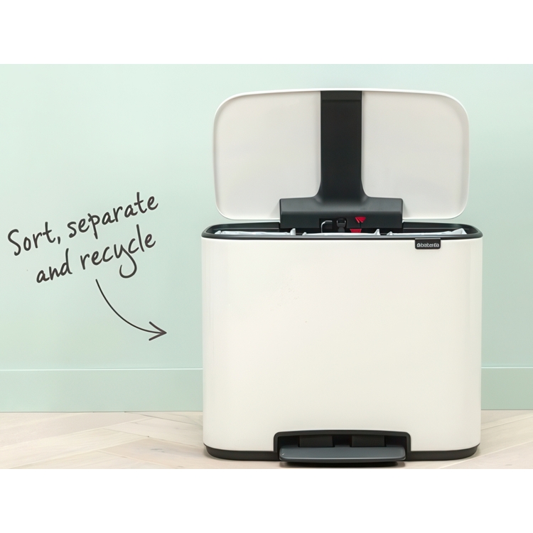 Affaldssorteringsstation med 3 rum, Brabantia