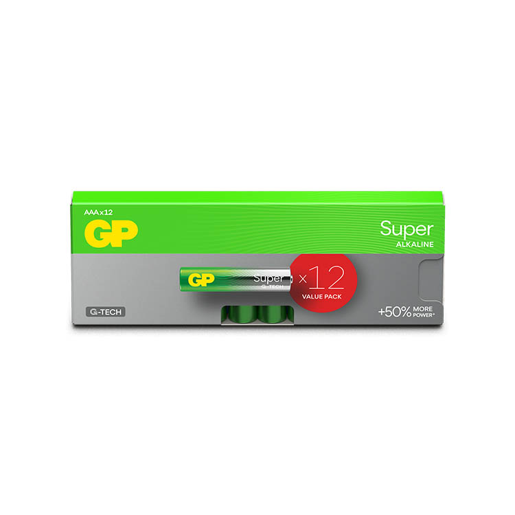 Batteri AAA 12 stk