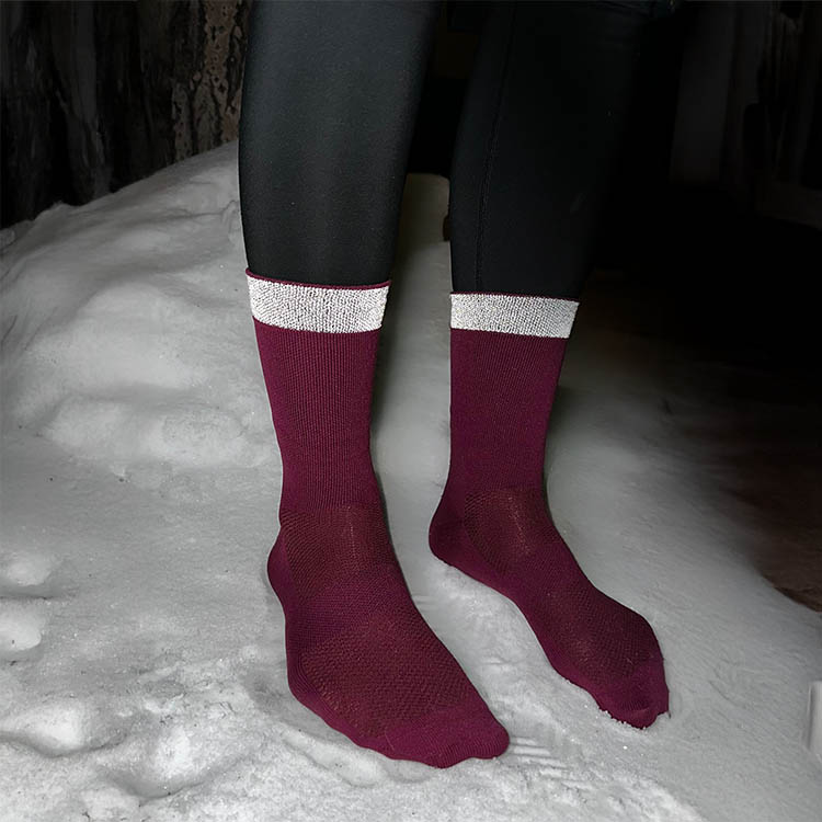 Løbestrømper med refleks