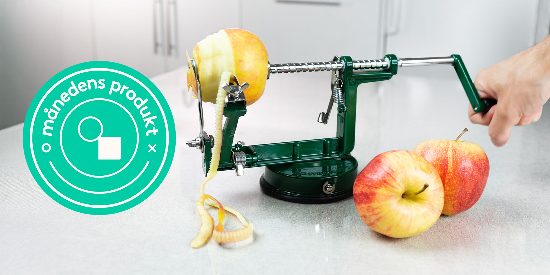 Månedens produkt: Æbleskræller 20%