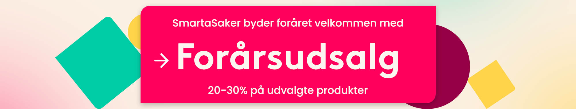 Forårsudsalg 