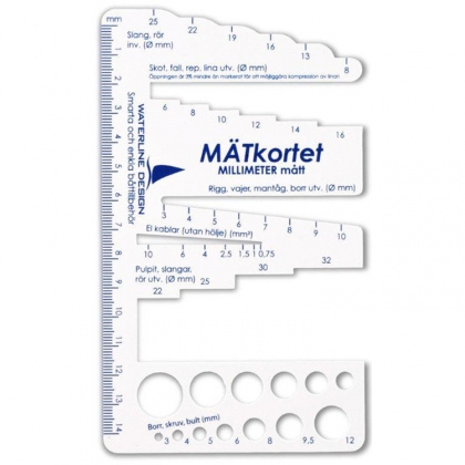 Målekort til mad i gruppen Køretøjer / Bådtilbehør / Bådpleje hos SmartaSaker.se (11310)
