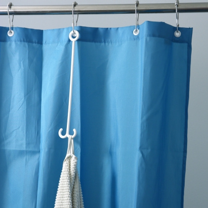 Håndklædekrog til badeforhænget i gruppen Hjem / Badeværelse / Badeværelsesopbevaring hos SmartaSaker.se (12252)