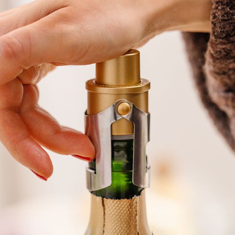 Champagneprop med pumpe i gruppen Hjem / Køkkenredskaber / Drikkevarer hos SmartaSaker.se (12306)