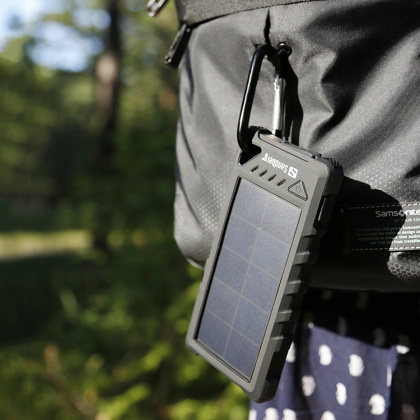 Solcelleladet Powerbank i gruppen Hjem / Elektronik / Opladere og powerbanks hos SmartaSaker.se (12703)