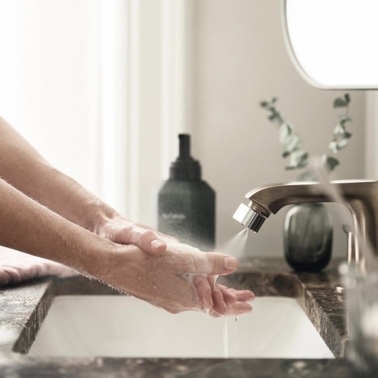 Vandbesparende mundstykke til vandhanen i gruppen Hjem / Badeværelse / Toilet og håndvask hos SmartaSaker.se (13274)