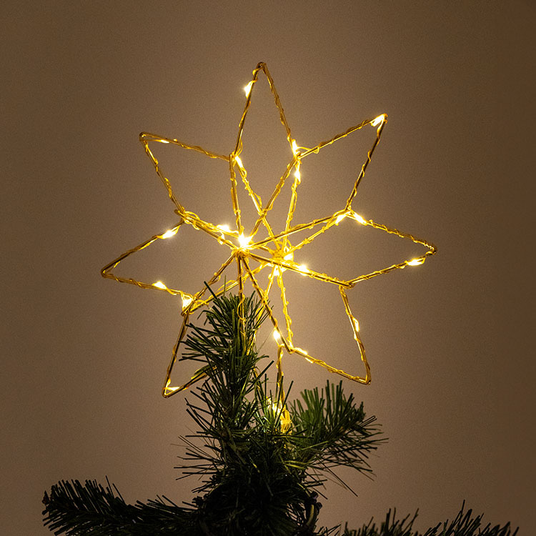 Topstjerne med lys i gruppen Højtider / Advent og jul / Julebelysning hos SmartaSaker.se (13327)