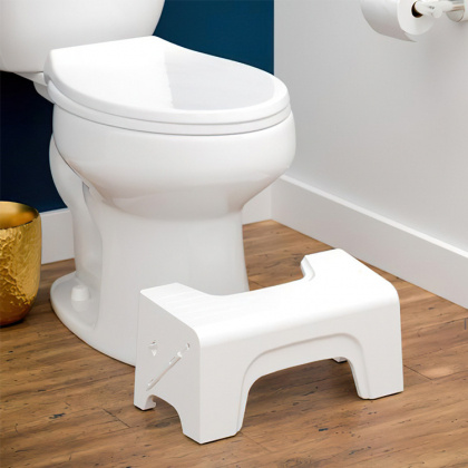 Foldbar skammel, Squatty Potty i gruppen Hjem / Badeværelse / Toilet og håndvask hos SmartaSaker.se (13342)
