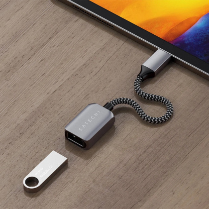 Adapter USB-C till USB, Satechi i gruppen Hjem / Elektronik / Kabler og adaptere hos SmartaSaker.se (13455)