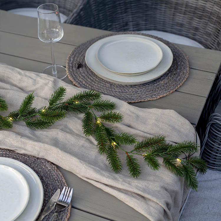 Batteridrevet LED-grangirlande i gruppen Højtider / Advent og jul / Julebelysning hos SmartaSaker.se (14660)