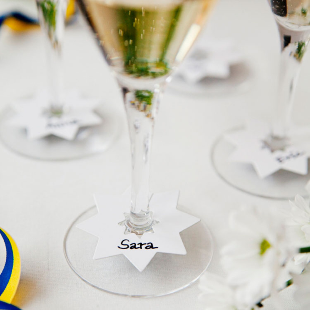 Skilt til glas, 50-pak i gruppen Hjem / Køkkenredskaber / Borddækning hos SmartaSaker.se (10669)