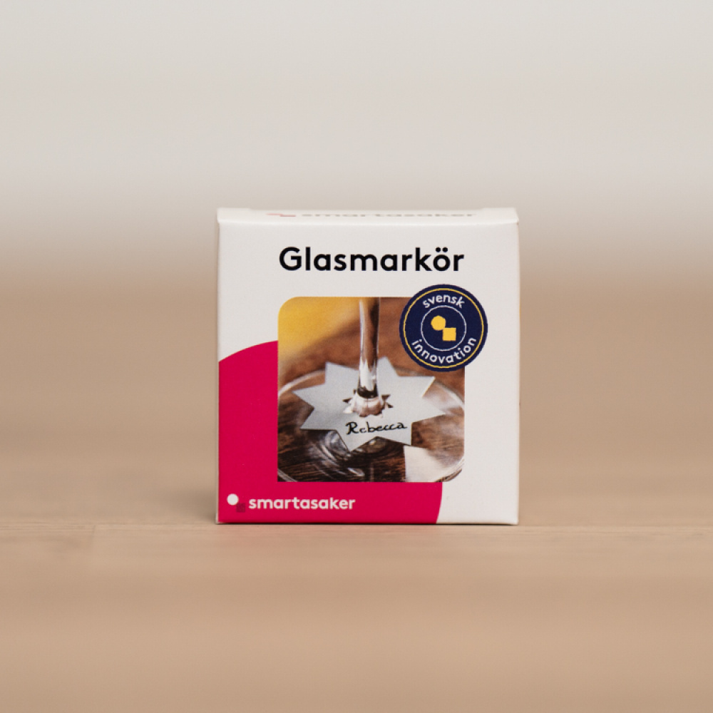 Skilt til glas, 50-pak i gruppen Hjem / Køkkenredskaber / Borddækning hos SmartaSaker.se (10669)