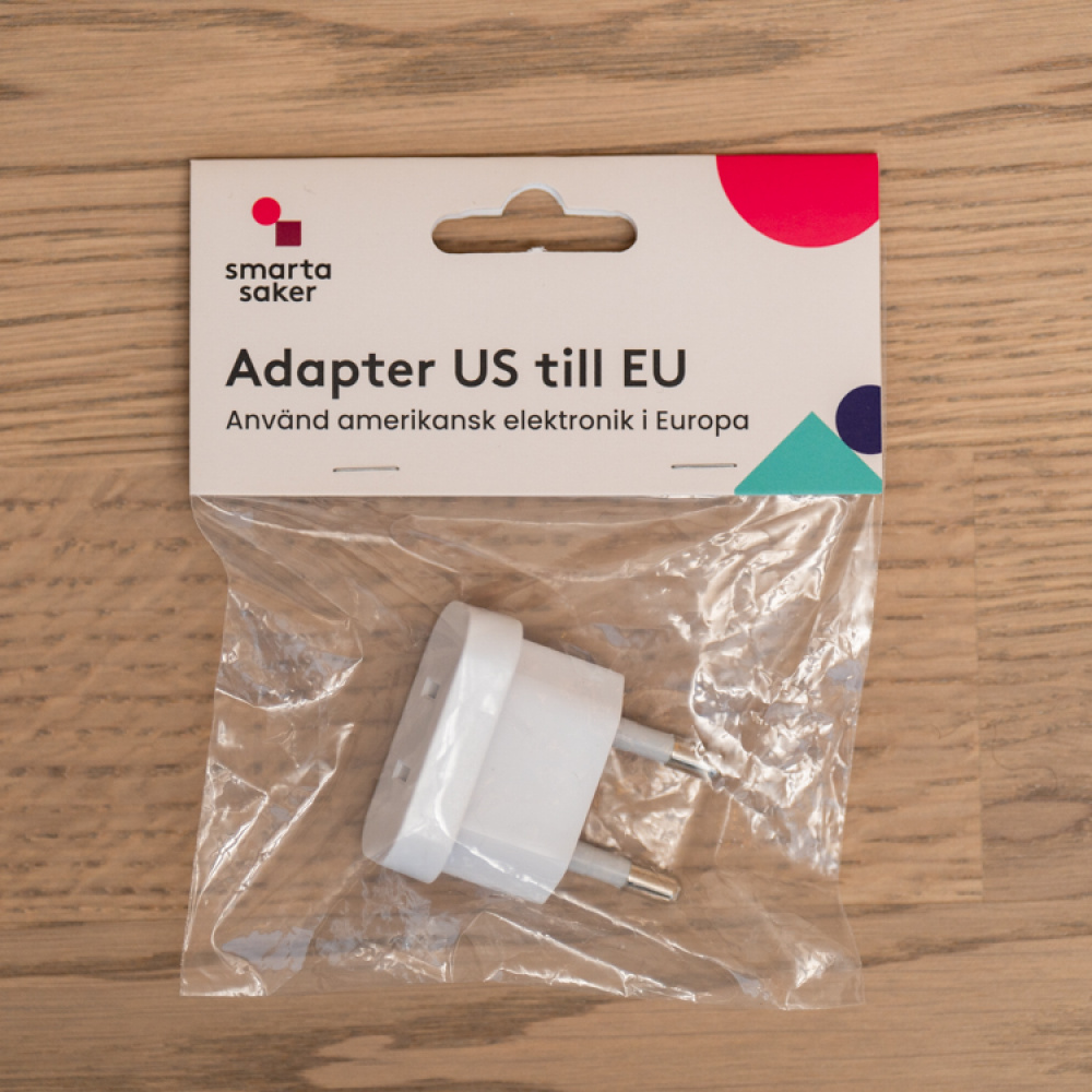 Adapter US til EU i gruppen Hjem / Elektronik hos SmartaSaker.se (11416)