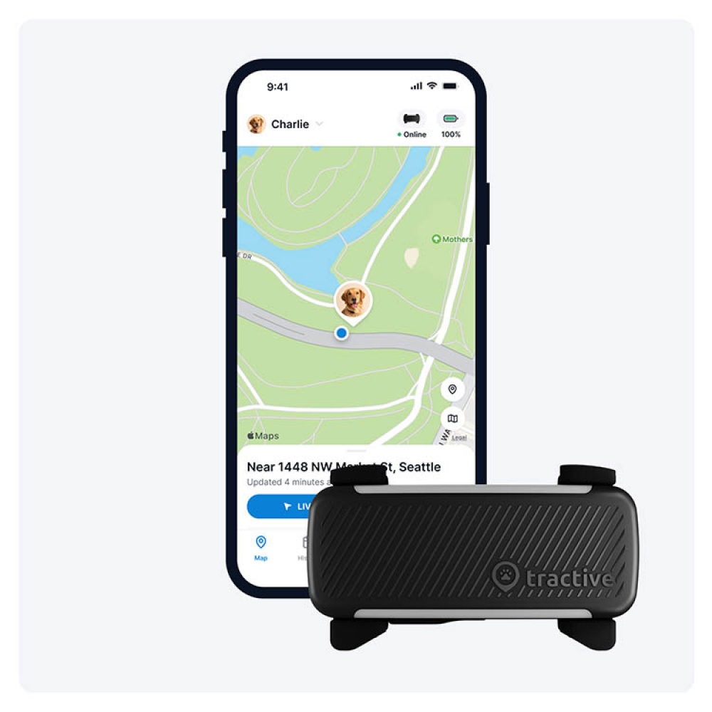 GPS til hund, Tractive i gruppen Fritid / Kæledyr / Hundeudstyr hos SmartaSaker.se (11853)