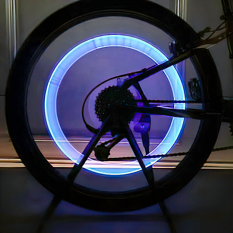 Lysende dækventiler 2-pak i gruppen Køretøjer / Cykeltilbehør hos SmartaSaker.se (11914)