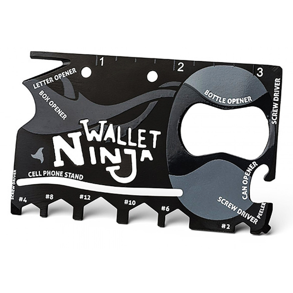 Værktøj i kortformat - Wallet Ninja i gruppen Fritid / Fixe & Reparere / Værktøjer hos SmartaSaker.se (11962)