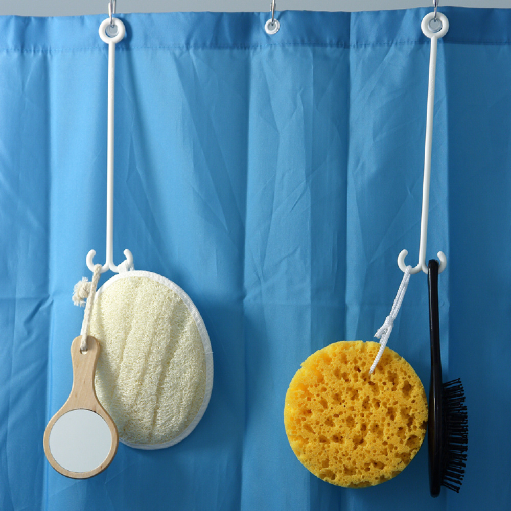 Håndklædekrog til badeforhænget i gruppen Hjem / Badeværelse / Badeværelsesopbevaring hos SmartaSaker.se (12252)