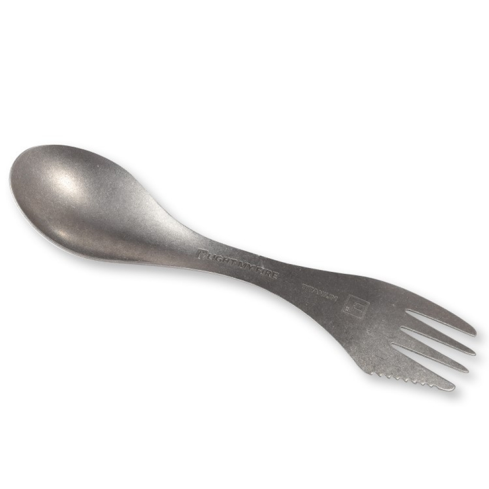 Multibestik Spork, Titanium i gruppen Fritid / Friluftsliv / Udendørs udstyr hos SmartaSaker.se (12442-titan)