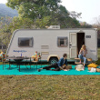 Sandfri campingmåtte Sandfri campingmåtte