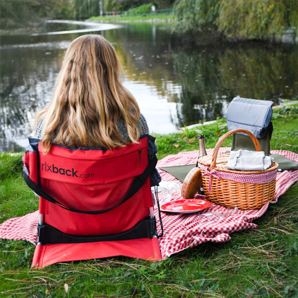 Relaxback, foldbar ryglæn i gruppen Fritid / Friluftsliv hos SmartaSaker.se (12706)