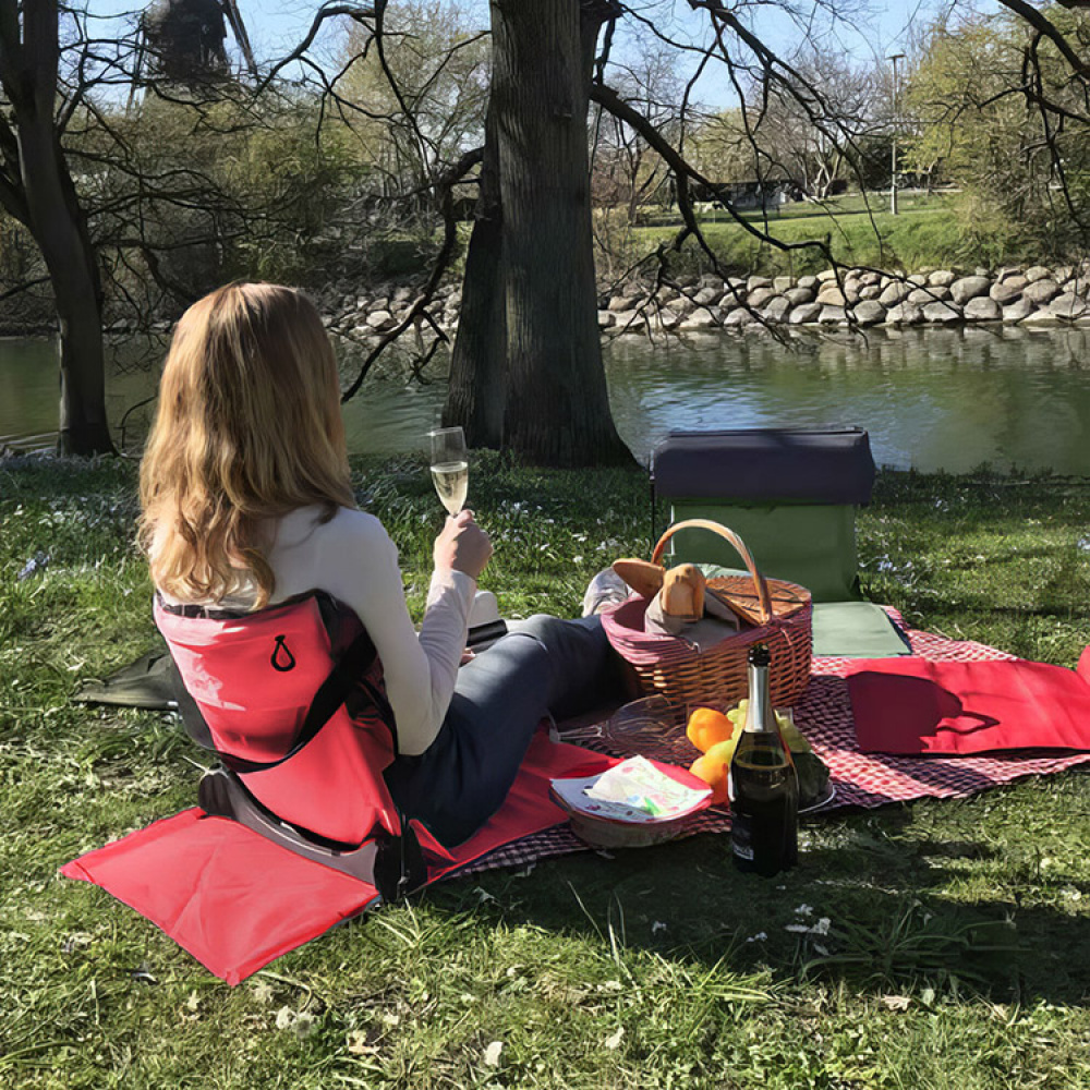 Relaxback, foldbar ryglæn i gruppen Fritid / Friluftsliv hos SmartaSaker.se (12706)