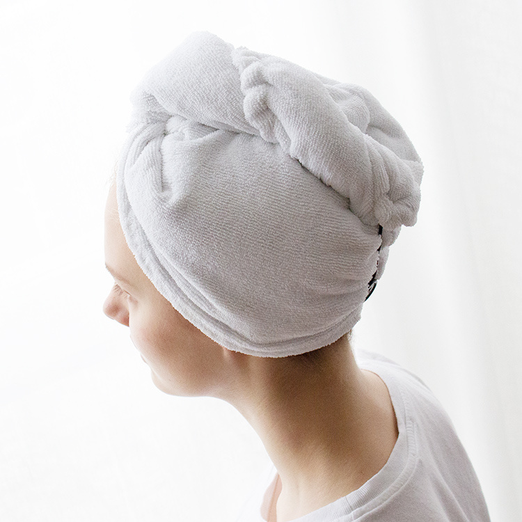 Nanohåndklæde til håret i gruppen Hjem / Badeværelse / Hygiejne hos SmartaSaker.se (12798)