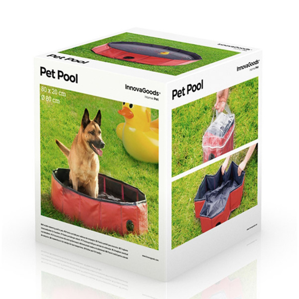 Foldbar hundepool i gruppen Fritid / Kæledyr hos SmartaSaker.se (12824)