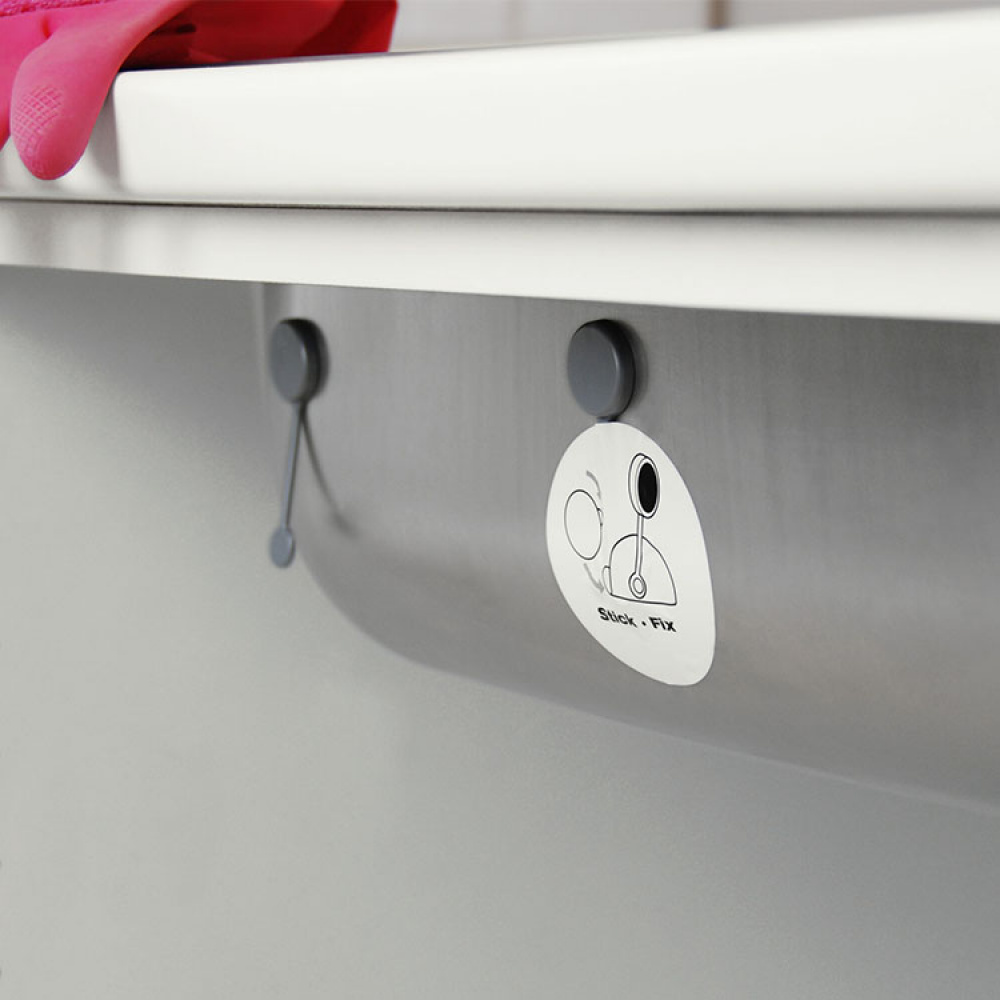 Fleksibel holder til karklude med magnet i gruppen Hjem / Køkkenredskaber / Opvaskeredskab hos SmartaSaker.se (12921)