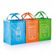 Affaldssortering papir, metal & plast, COLORFUL RECYCLING