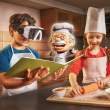 Interaktivt madlavningsspil 4D Chef