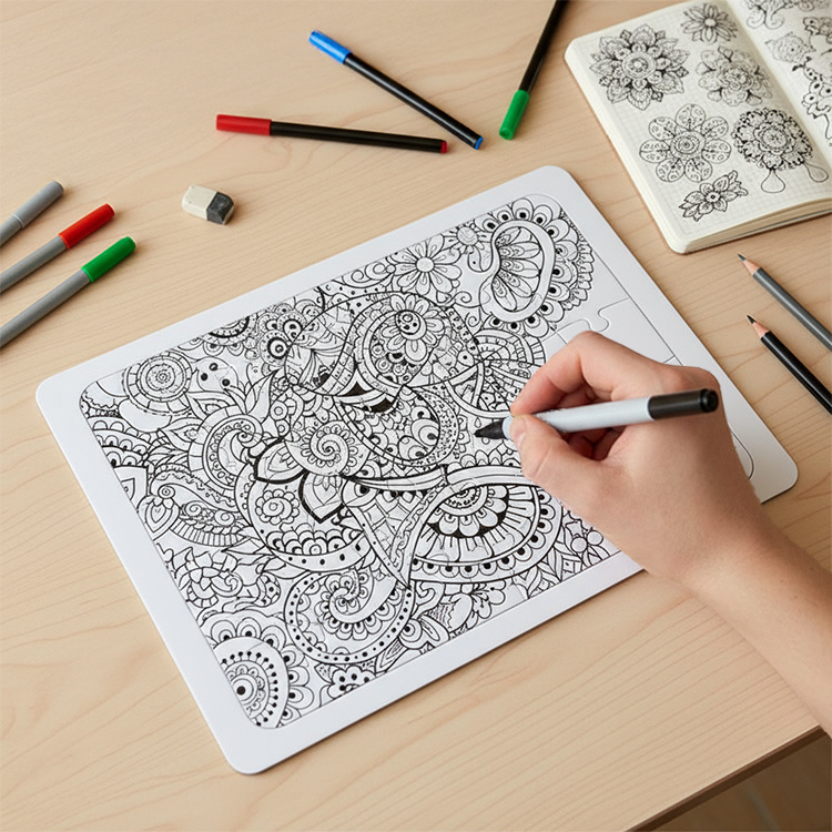 Blankt puslespil, 30 brikker i gruppen Fritid / Spil & Leg / Håndværk hos SmartaSaker.se (13059)