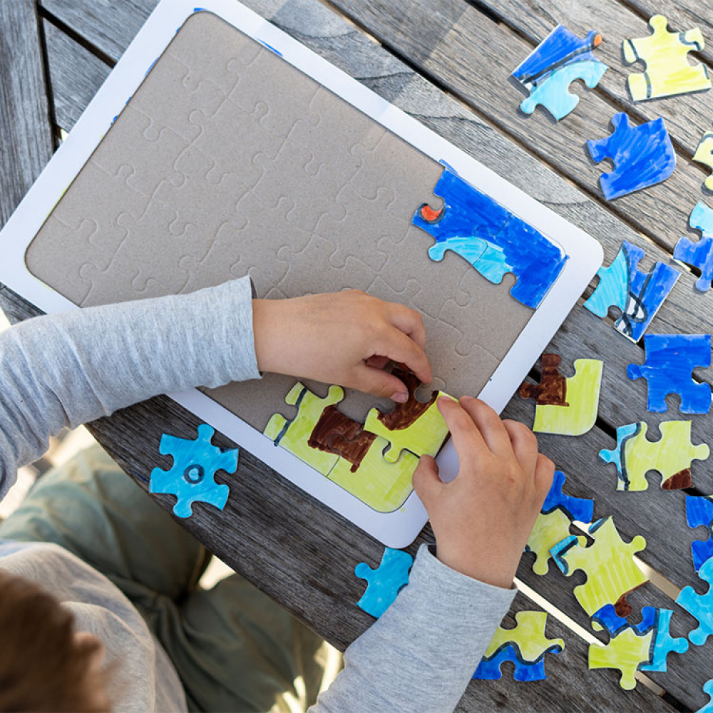 Blankt puslespil, 30 brikker i gruppen Fritid / Spil & Leg / Håndværk hos SmartaSaker.se (13059)