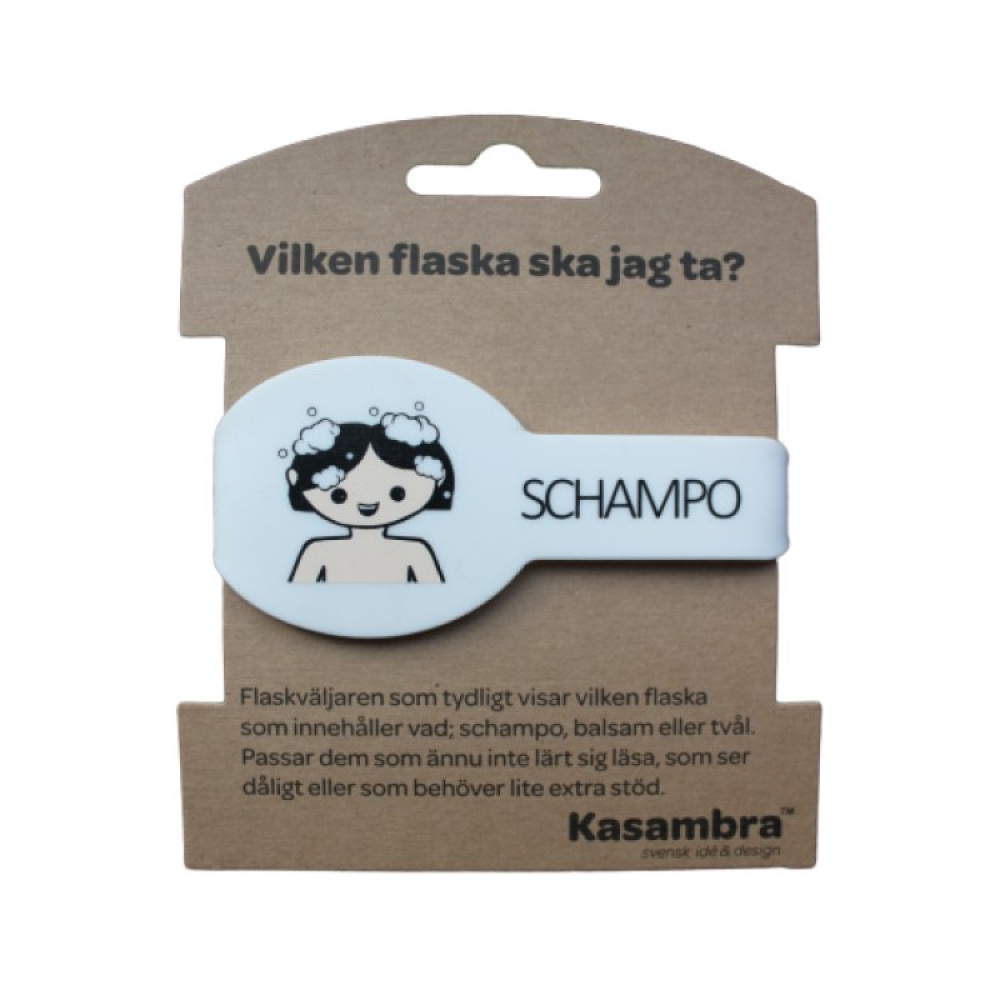 Smart etiket til sæbe og shampoo i gruppen Hjem / Badeværelse / Badekar og bruser hos SmartaSaker.se (13066)